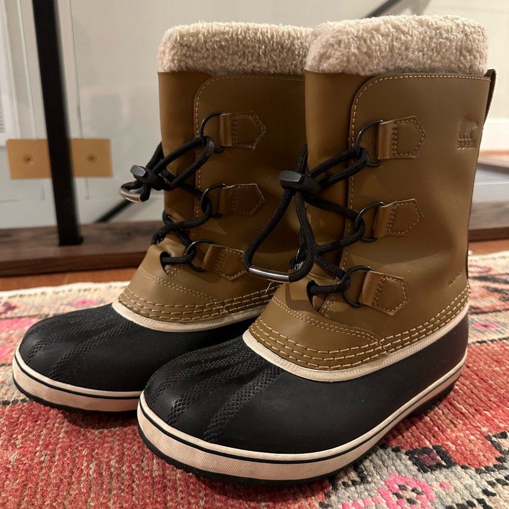 Sorel Youth Yoot Pac TP Waterproof Boots - Mesquite